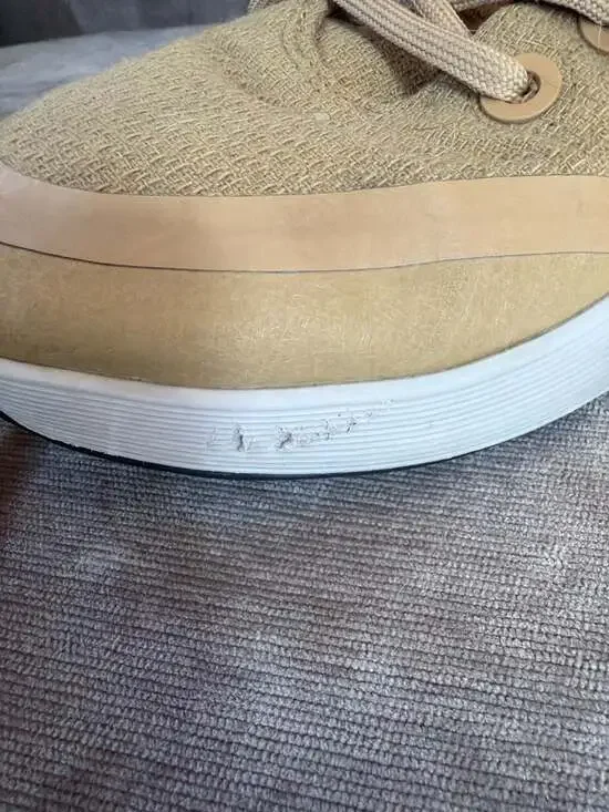 Allbirds Wool Runner Protect in Stony Beige - Picture 9 of 13